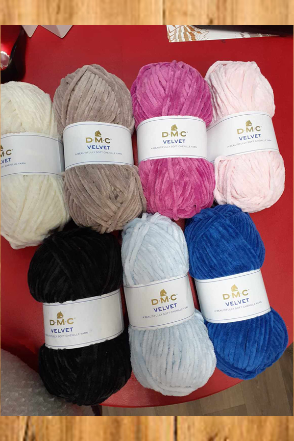 laine chenille velvet dmc